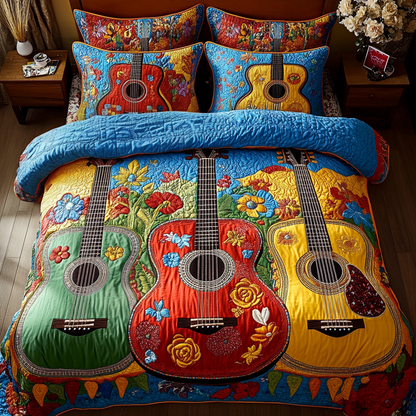 Guitar Groove Duvet Cover Set NCU0NVH531