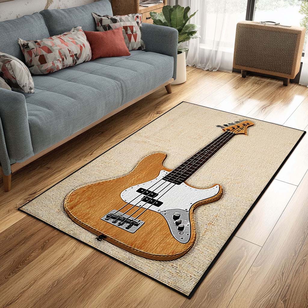 Guitar Soul Area Rug NCU0DK10151