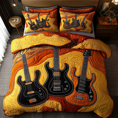 Guitar Vibes Duvet Cover Set NCU0DDK259