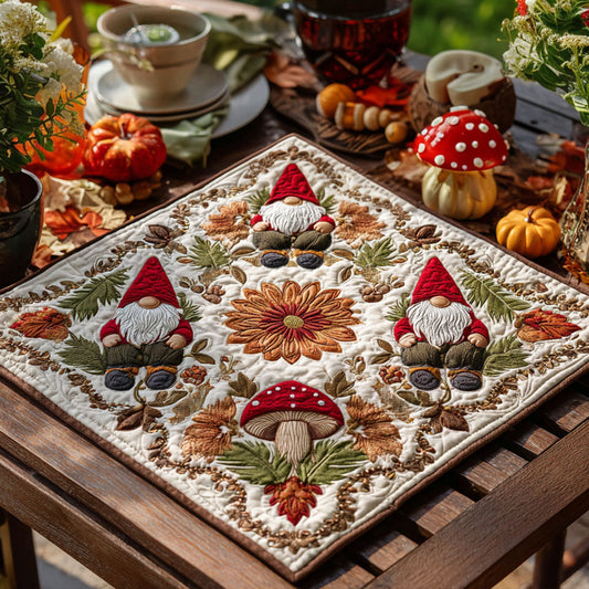 Gusty the Leaf Dancer Quilted Table Topper NCU0PTT1068
