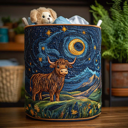 Hairy Charm Quilted Laundry Basket NCU0NNT1364