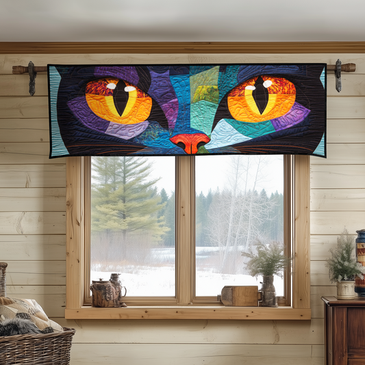Happy Cat Quilted Valance NCU0DDK820