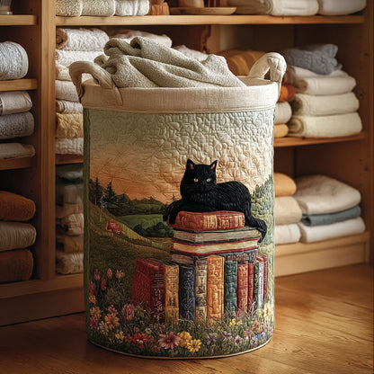 Happy Cats Quilted Laundry Basket NCU0DDK2486