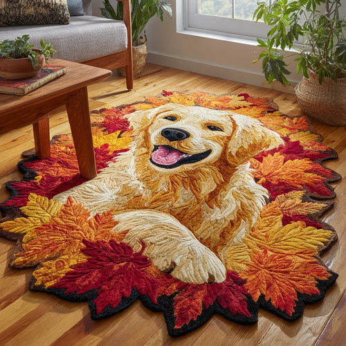 Happy Fall Companion Custom Shape Area Rug NCU0PVL872
