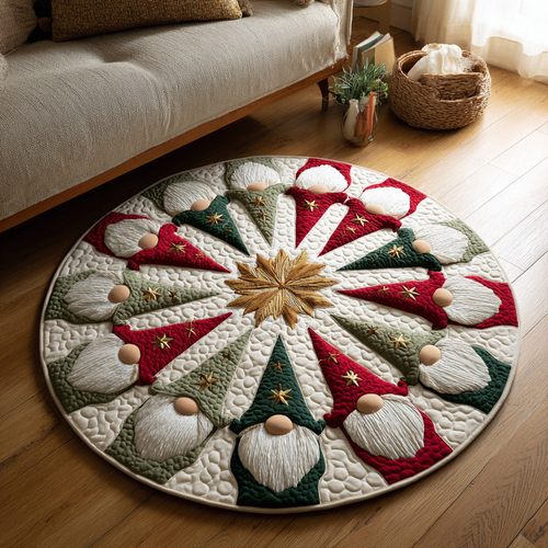 Happy Gnome Round Carpet NCU0DK10861