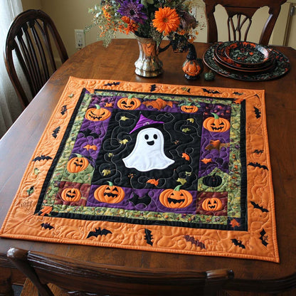 Happy Haunt Quilted Table Topper NCU0NNT1492