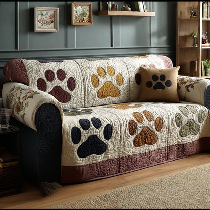 Happy Paws Quilted Sofa Cover NCU0DV1724