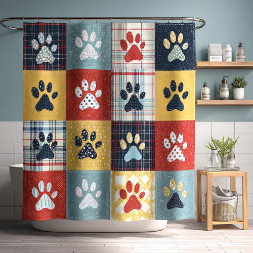 Happy Paws Shower Curtain NCU0DV1842