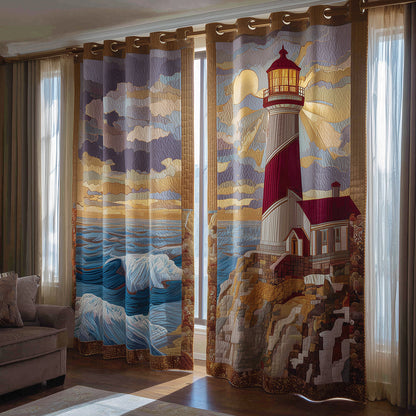 Harborlight Morning Quilted Curtains NCU0TH3889