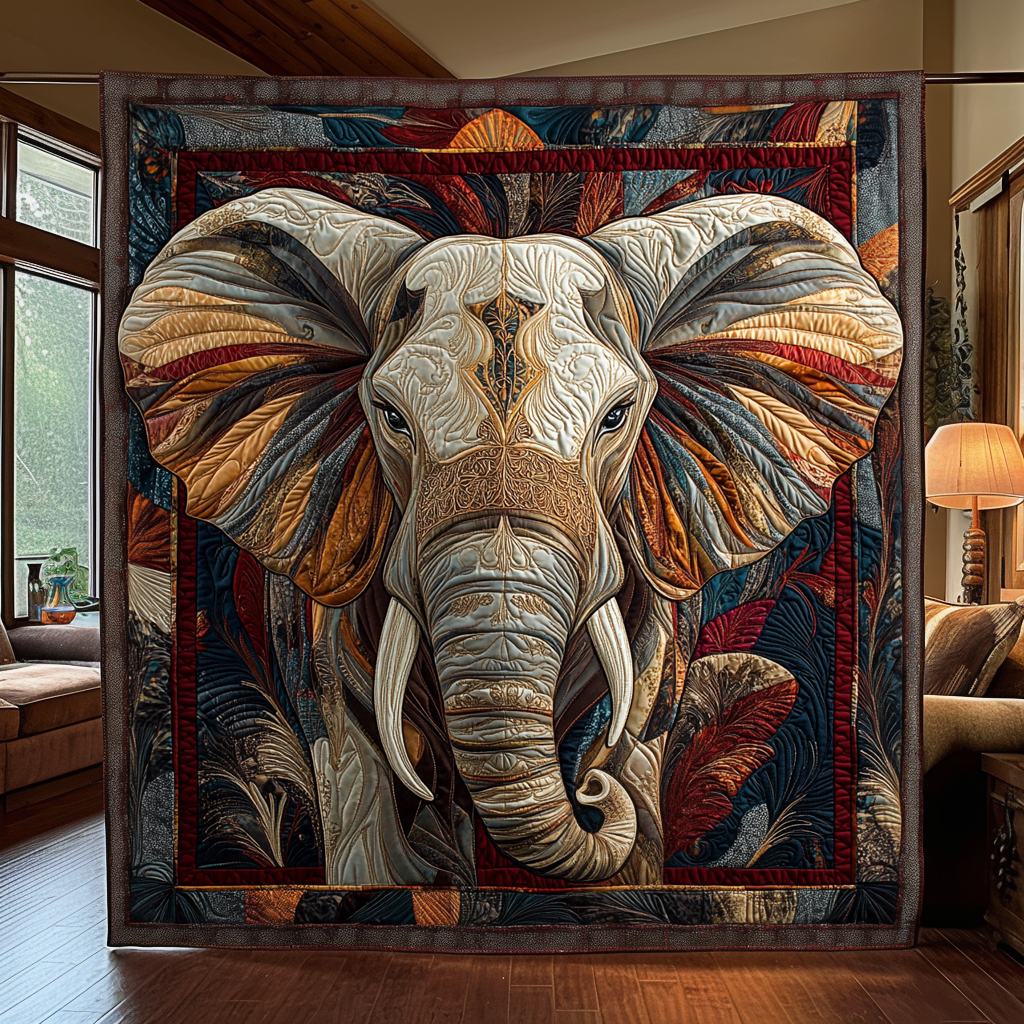 Harmonious Herd Quilted Blanket NCU0DV140