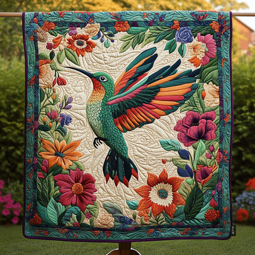 Harmony in Flight Quilted Blanket NCU0DDK013