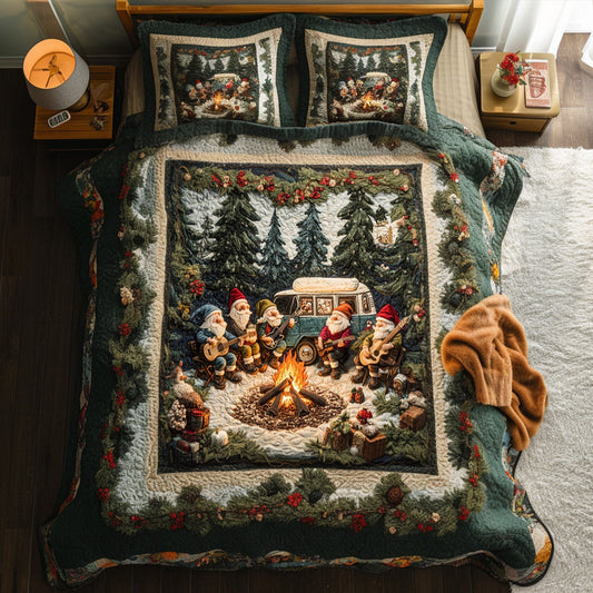 Harmony in the Pines 3-Piece Quilted Bedding Set NCU0PTT092