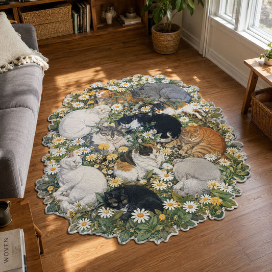 Harmony of Paws Custom Shape Area Rug NCU0PTT3328