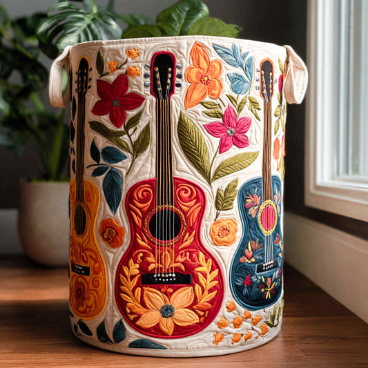 Harmony of Spirits Quilted Laundry Basket NCU0PTT1100