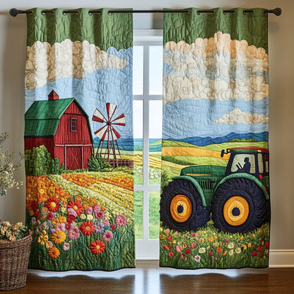 Harvest Barn Quilted Curtains NCU0DDK2073