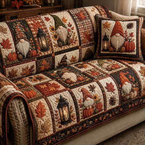 Harvest Cottage Quilted Sofa Cover NCU0PTT3211