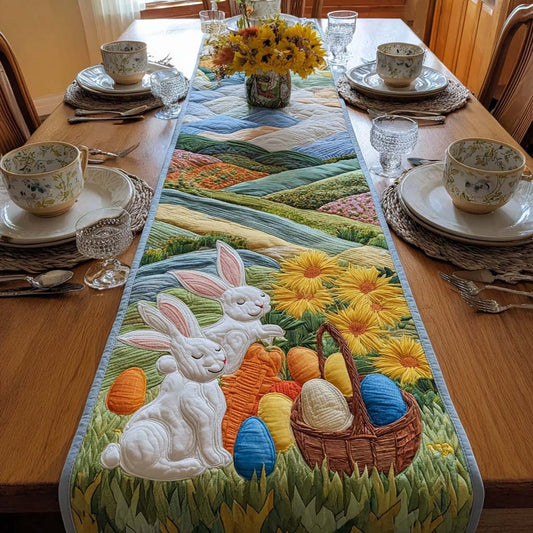 Harvest Easter Quilted Table Runner NCU0HNH889