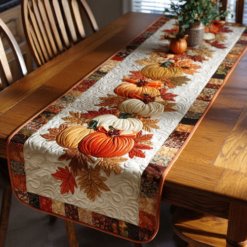 Harvest Glow Quilted Table Runner NCU0NTV262