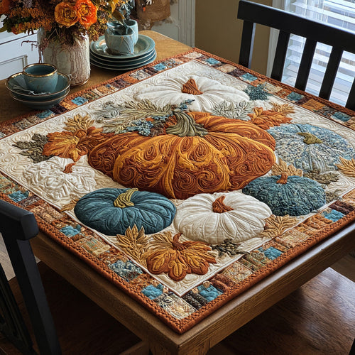 Harvest Glow Quilted Table Topper NCU0PVL544