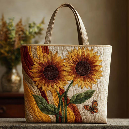 Harvest Glow Quilted Tote Bag NCU0NNT1975