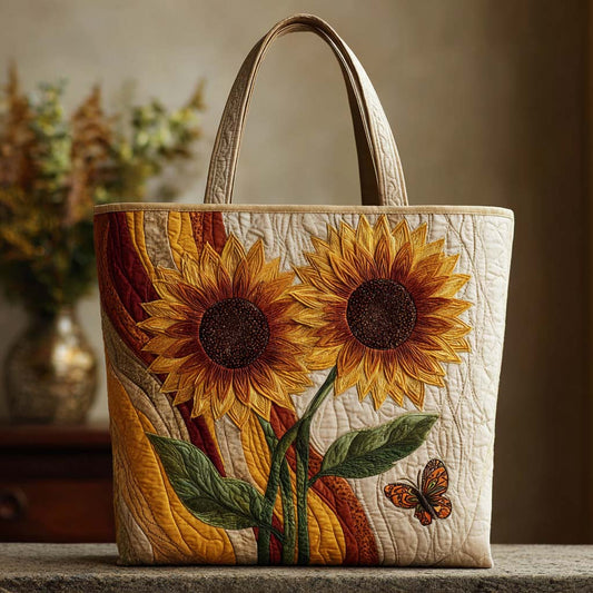 Harvest Glow Quilted Tote Bag NCU0NNT1975