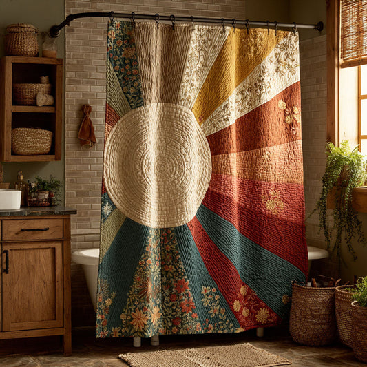 Harvest Glow Shower Curtain NCU0DDK2386