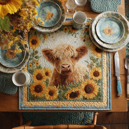 Harvest Highland Quilted Table Topper NCU0NNT1198