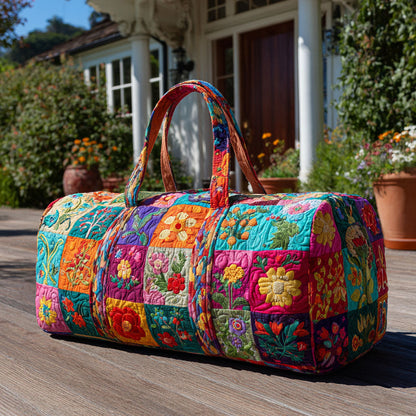 Harvest Hues Quilted Duffle Bag NCU0DDK2370