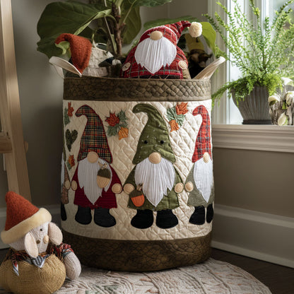 Harvest Hugger Quilted Laundry Basket NCU0PTT1048