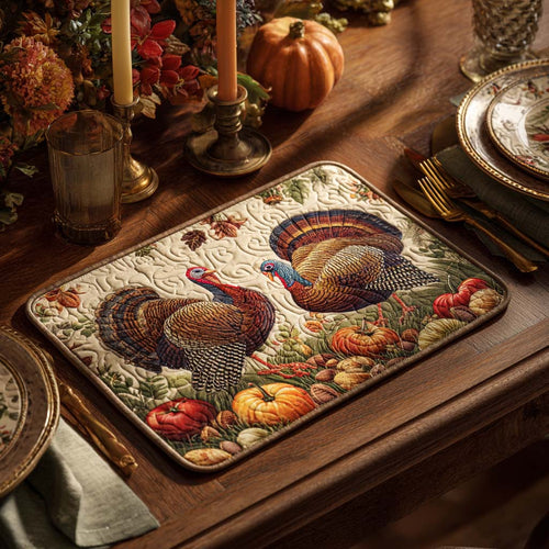 Harvest Joy Quilted Place Mat NCU0PTT1603