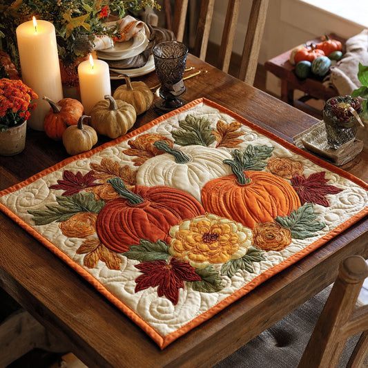Harvest Joy Quilted Table Topper NCU0NTV204