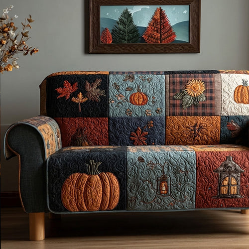 Harvest Lantern Quilted Sofa Cover NCU0PTT3214
