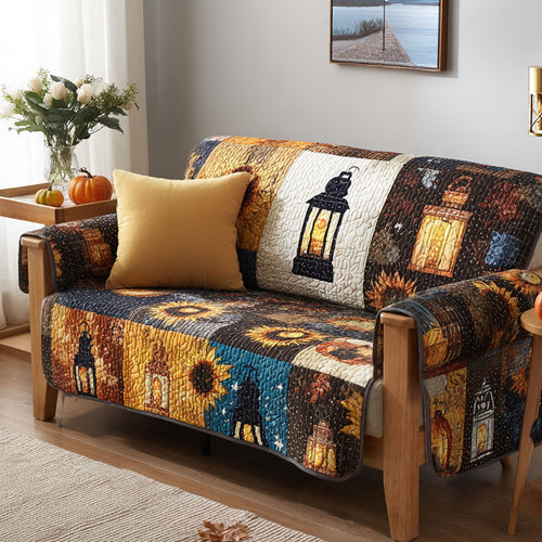 Harvest Moon Quilted Sofa Cover NCU0PTT3215