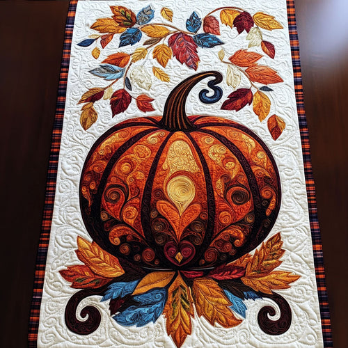 Harvest Moonlight Quilted Table Runner NCU0PT946