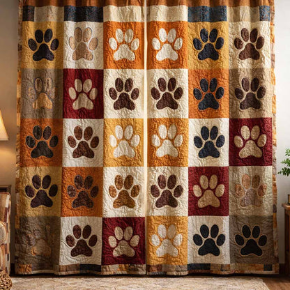 Harvest Paws Quilted Curtains NCU0NXD1673