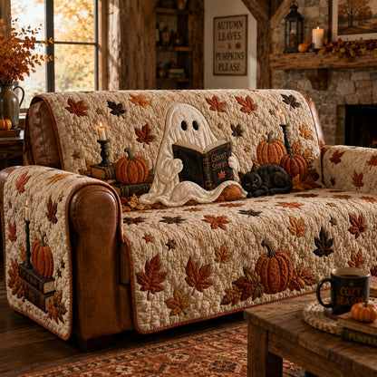 Harvest Specter Tales Quilted Sofa Cover NCU0PVL1045