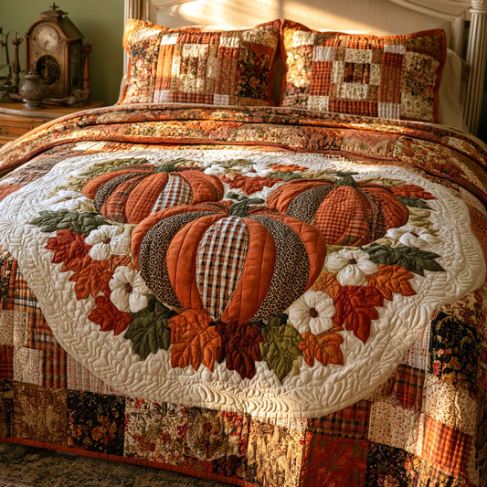 Harvest Twilight 3-Piece Quilted Bedding Set NCU0PTT3344