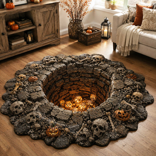 Haunted Abyss Custom Shape Area Rug NCU0NTD2207
