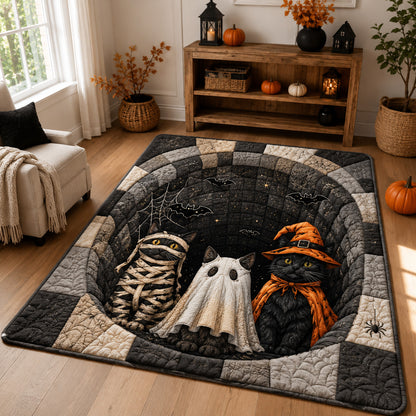 Haunted Cat Coven Area Rug NCU0PVL858