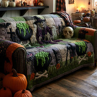 Haunted Cauldron Quilted Sofa Cover NCU0PTT3248