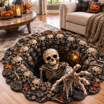Haunted Depths Custom Shape Area Rug NCU0NTD2188