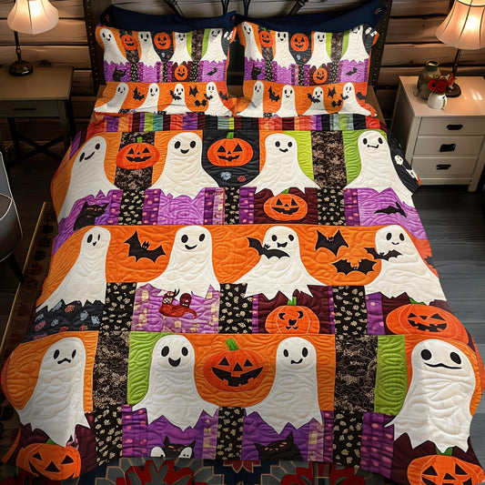 Haunted Harvest Dreams Quilted Bedding Set NCU0DV950