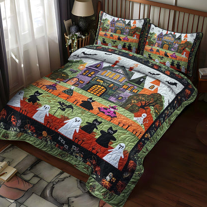 Haunted Mansion 3-Piece Quilted Bedding Set NCU0NT605