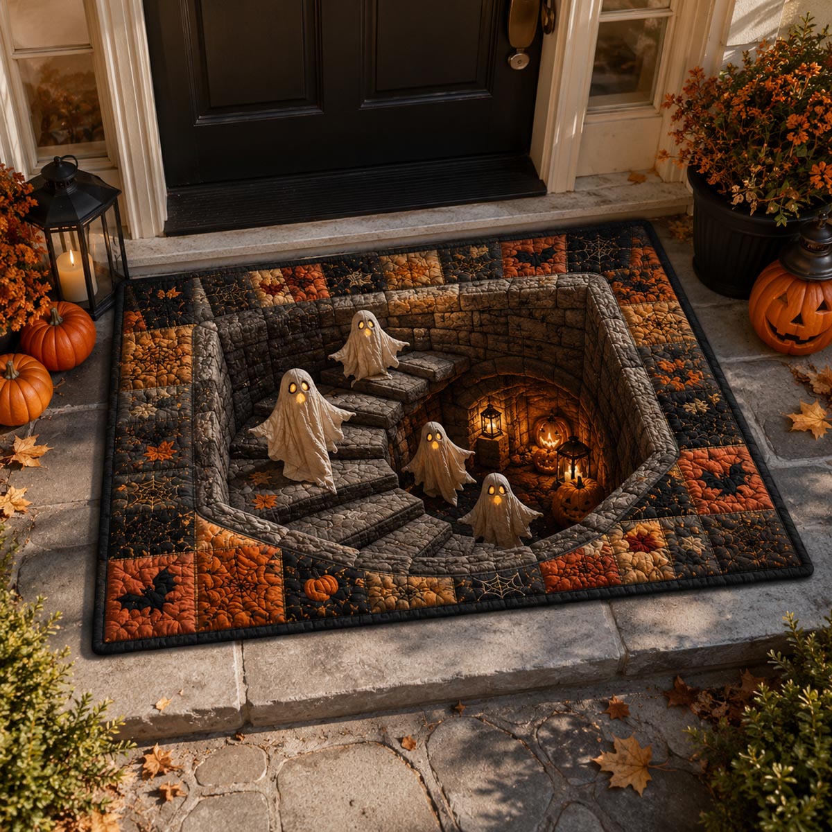 Haunted Stairway Doormat NCU0DV2249