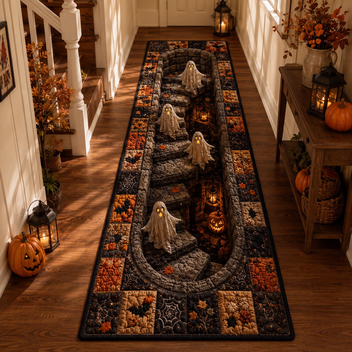 Haunted Stairway Runner Carpet NCU0DV2241
