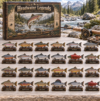 CHRISTMAS KICKOFF 40% OFF - Headwater Legends Advent Calendar 2026 - 24-Day Festive Countdown, Acrylic Charms Blind Box - Gift For Family and Friends AC0TV047