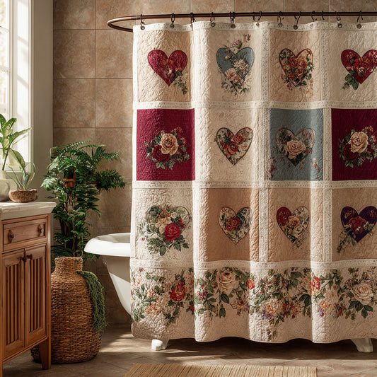 Heart Cottage Shower Curtain NCU0DDK2513