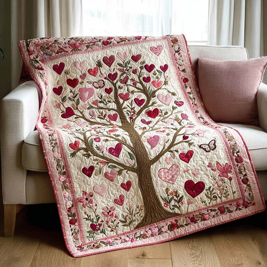 Heart Tree Quilted Blanket NCU0DQQ0150