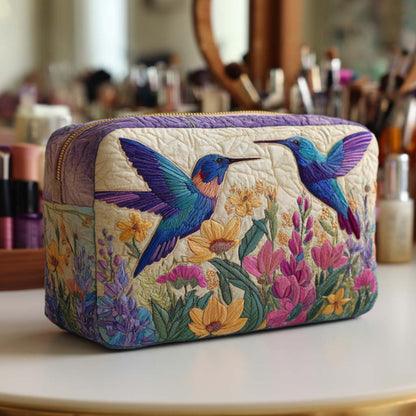 Heartbeat Flutter Quilted Makeup Bag NCU0NNT2179
