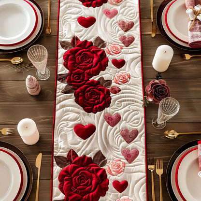 Heartful Moments Quilted Table Runner NCU0DQQ0184